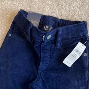 GAP corduroy blue pants